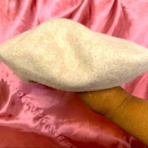 Wool-Blend Felt Beret